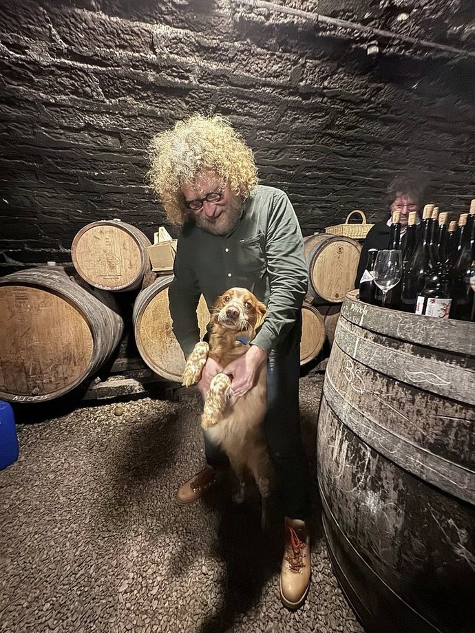 Domaine Sylvain Pataille, in the cellar