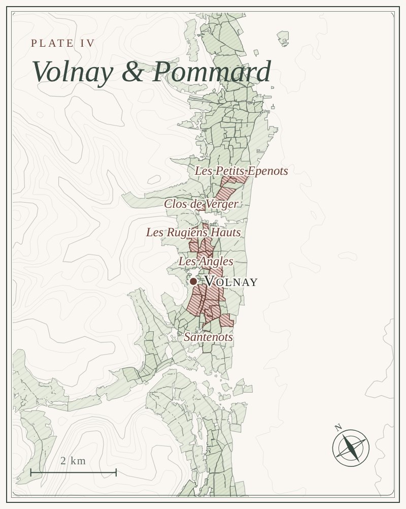 Plate IV · Volnay & Pommard