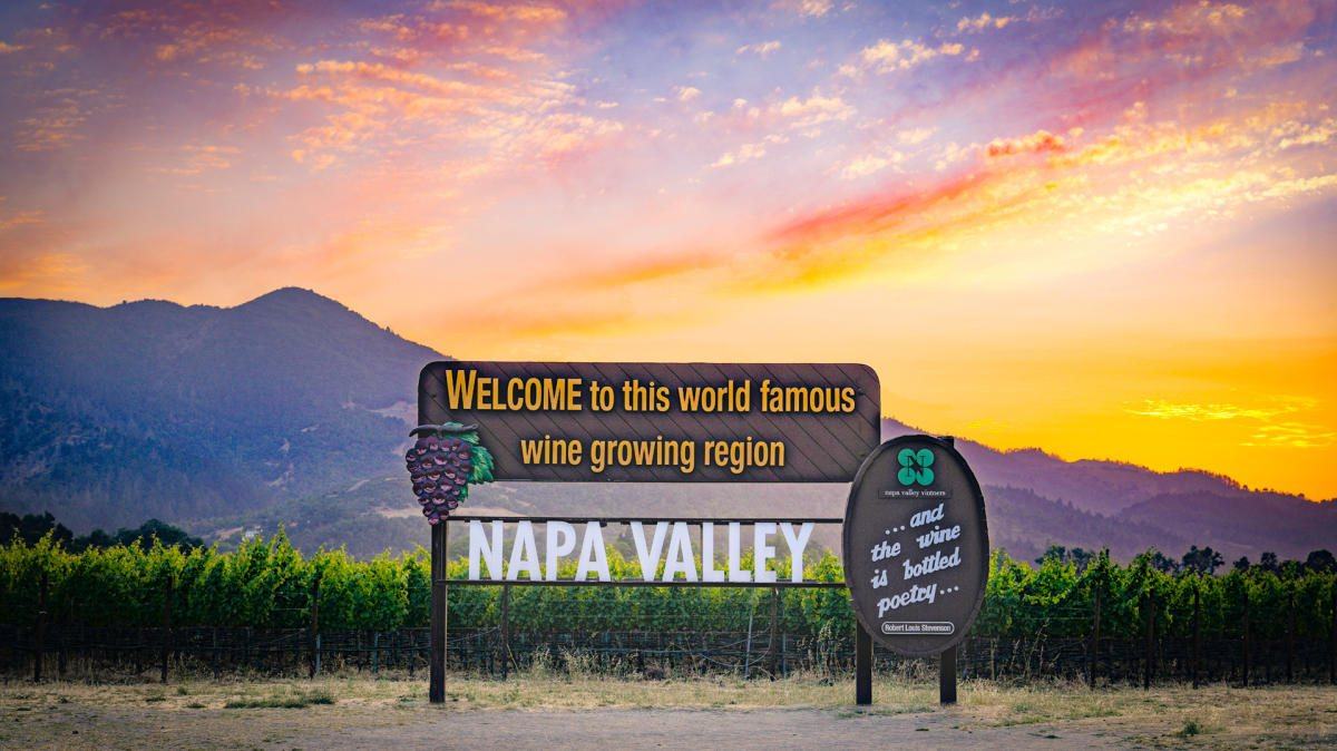 Napa Valley · “…and the wine is bottled poetry” — Robert Louis Stevenson